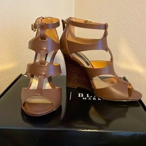 WHBM Brown Sandals SZ 7